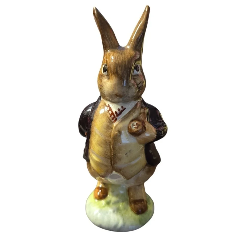 Vtg Beatrix Potter Mr Benjamin Bunny Figurine Beswick England 1965‎